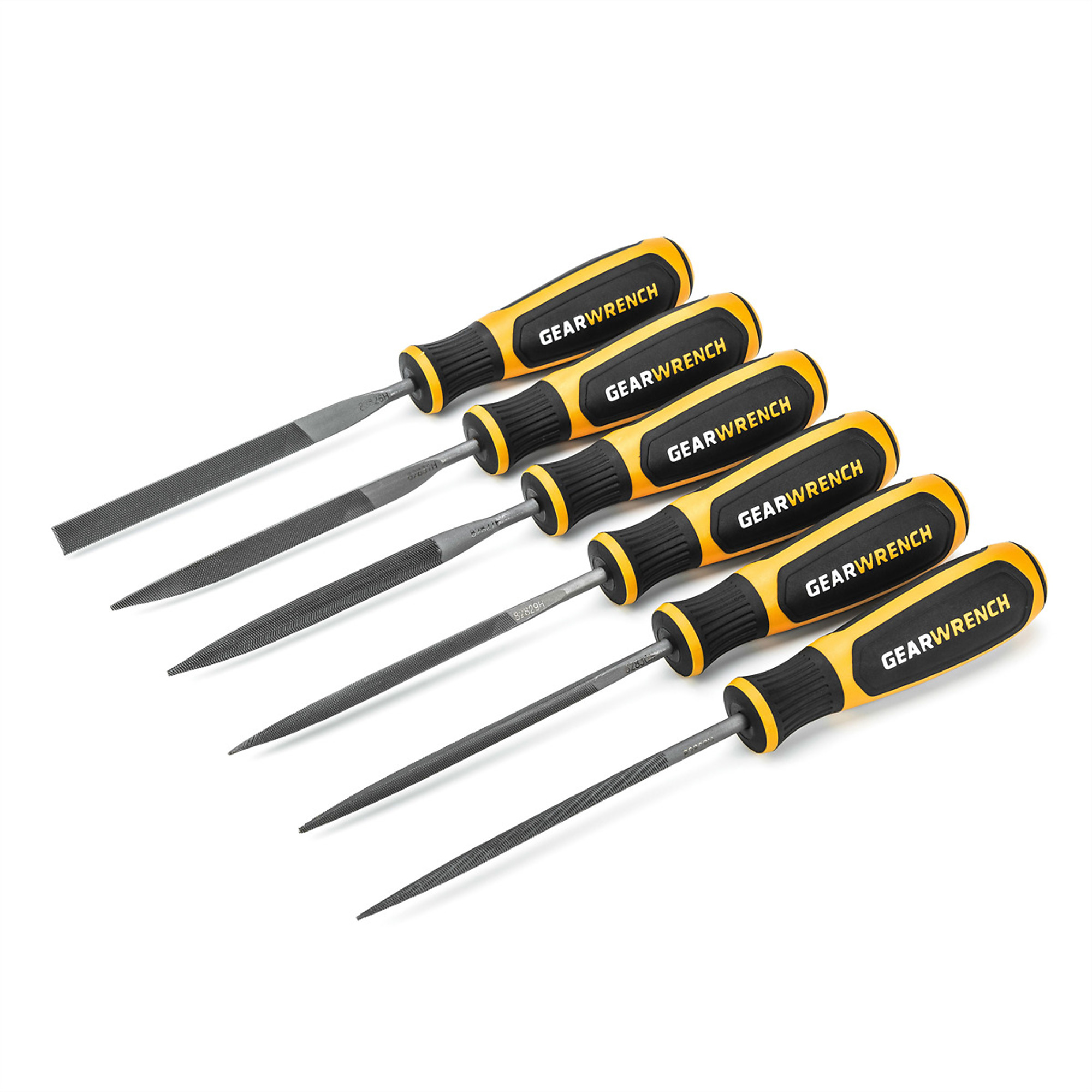 GearWrench Mini File Set — 6-Piece, 4in., Model# KDT82821H